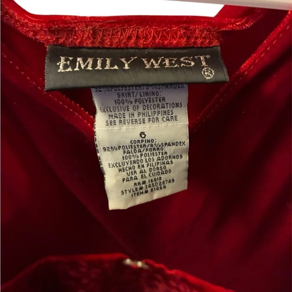 Emily West Kids Red Dress